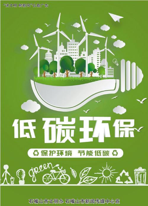 讲文明树新风公益广告低碳环保